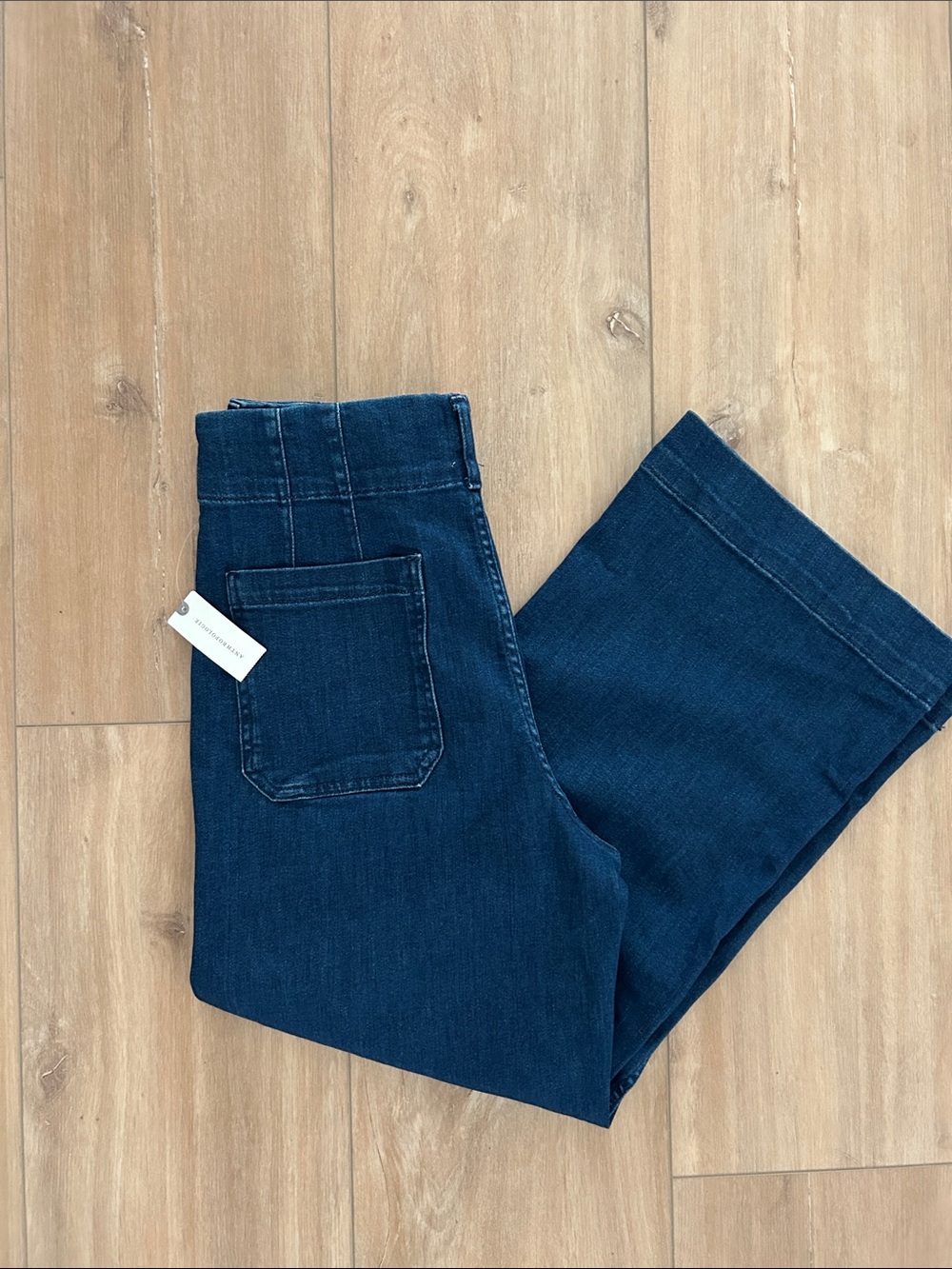 NWT - ANTHROPOLOGIE Maeve The Colette Wide Leg Jeans - Picture 7 of 11